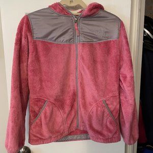 Pink Children's North Face Hooded Jacket